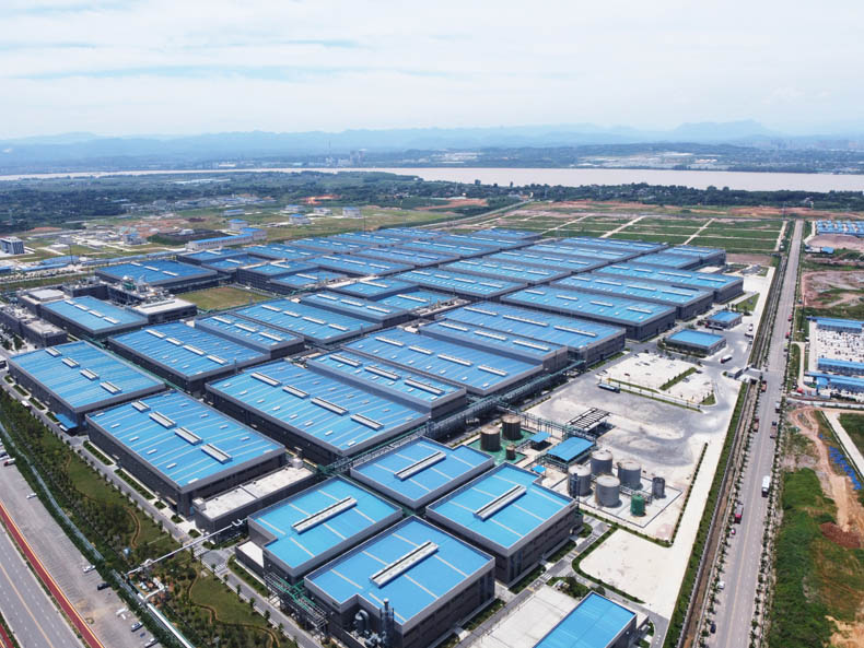 宁德时代邦普一体化电池材料产业园